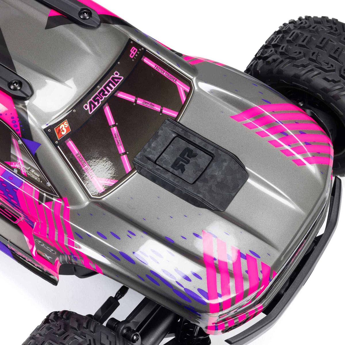 ARRMA VORTEKS 223S BLX 4X4 Stadium Truck, Purple – view 16
