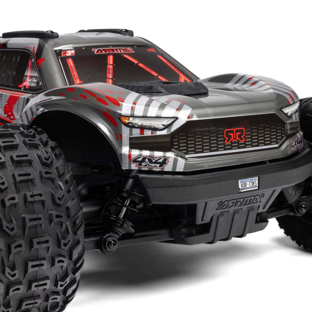 1/10 VORTEKS 223S 4X4 Stadium Truck (Requires Battery & Charger) Red: ARA4305V4T1
