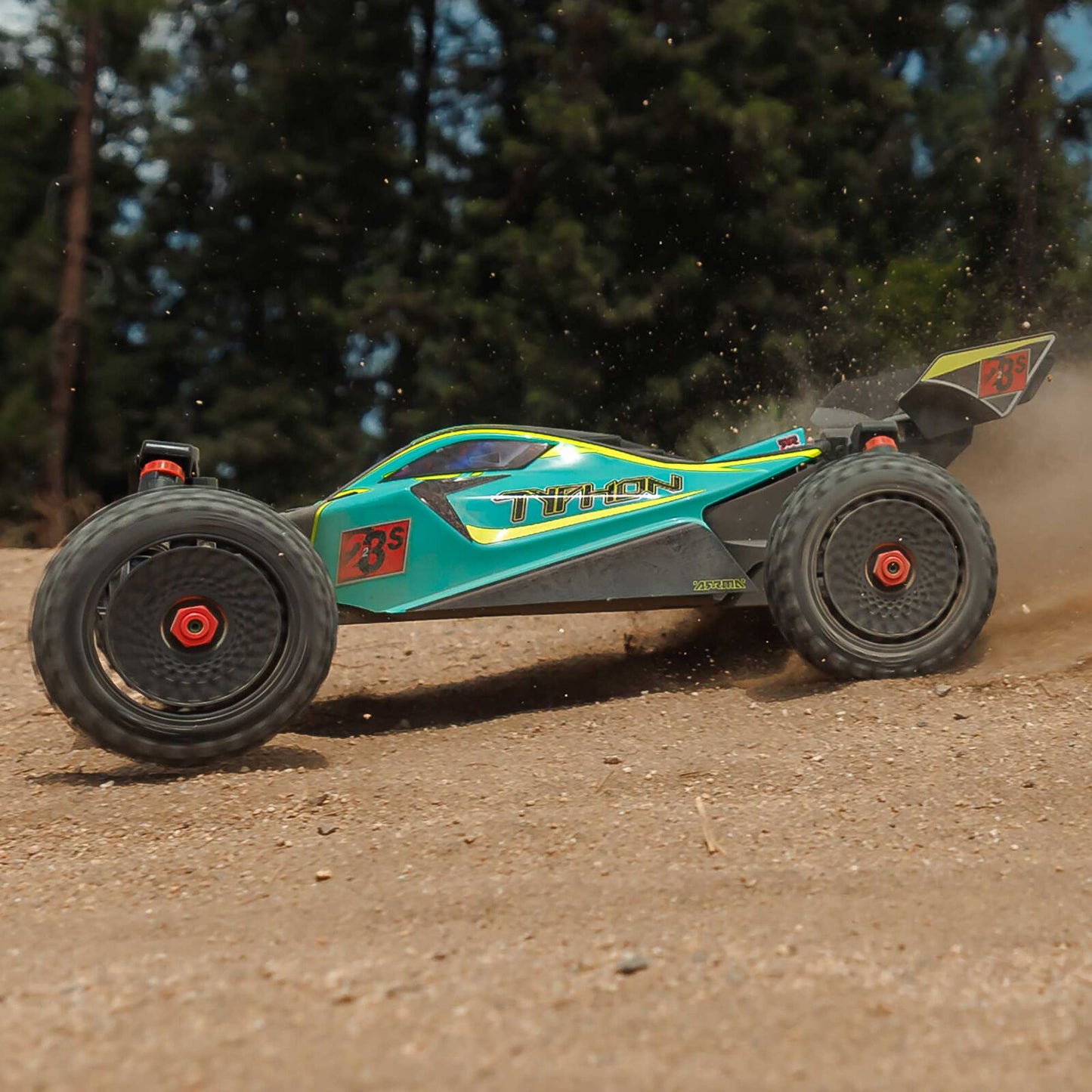 1/8 TYPHON 223S 4X4 Buggy RTR (Requires battery & charger): Green: ARA4306V4T1