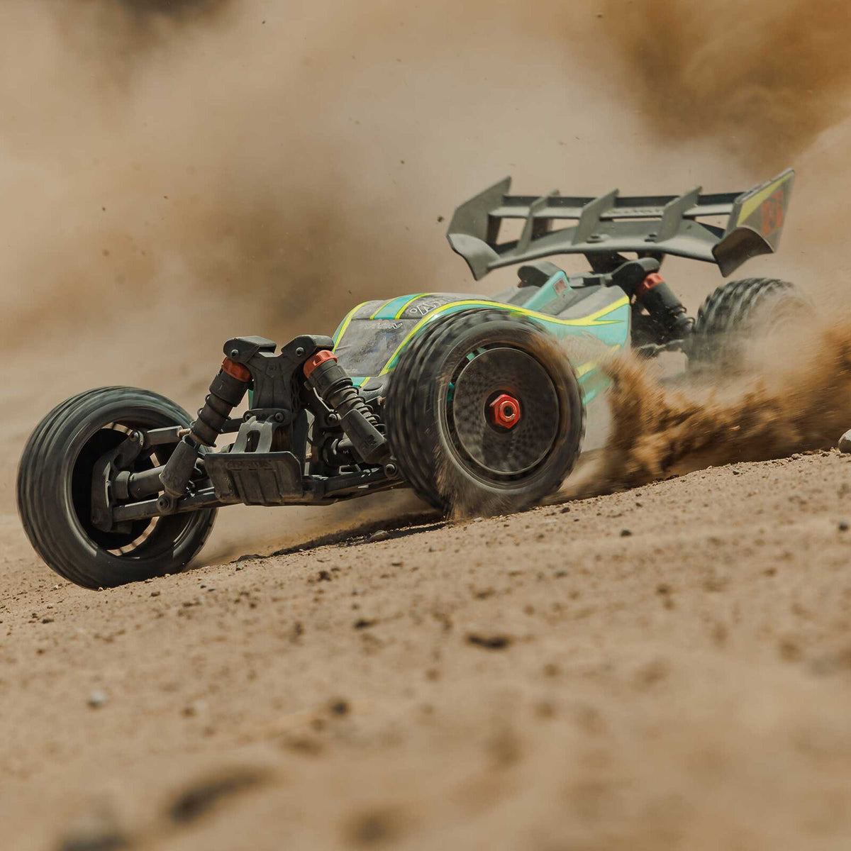1/8 TYPHON 223S 4X4 Buggy RTR (Requires battery & charger): Green: ARA4306V4T1