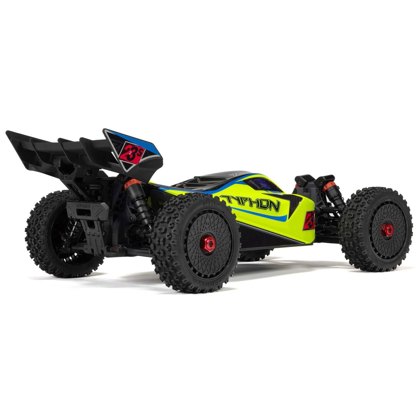 1/8 TYPHON 223S 4X4 Buggy RTR (Requires battery & charger): Yellow: ARA4306V4T2