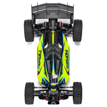 1/8 TYPHON 223S 4X4 Buggy RTR (Requires battery & charger): Yellow: ARA4306V4T2