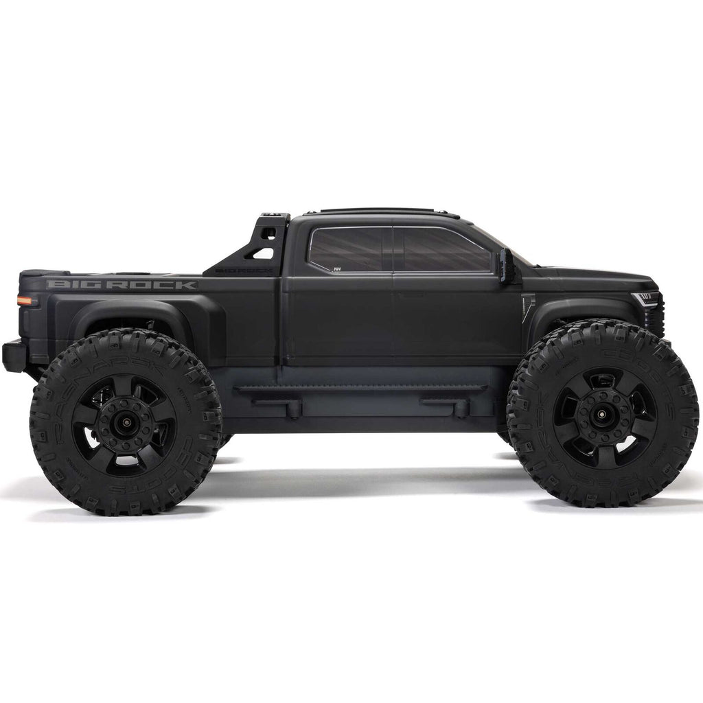 1/10 Big Rock 4X4 223S BLX Brushless Street Truck RTR W/DSC, Black: ARA4312V4T1