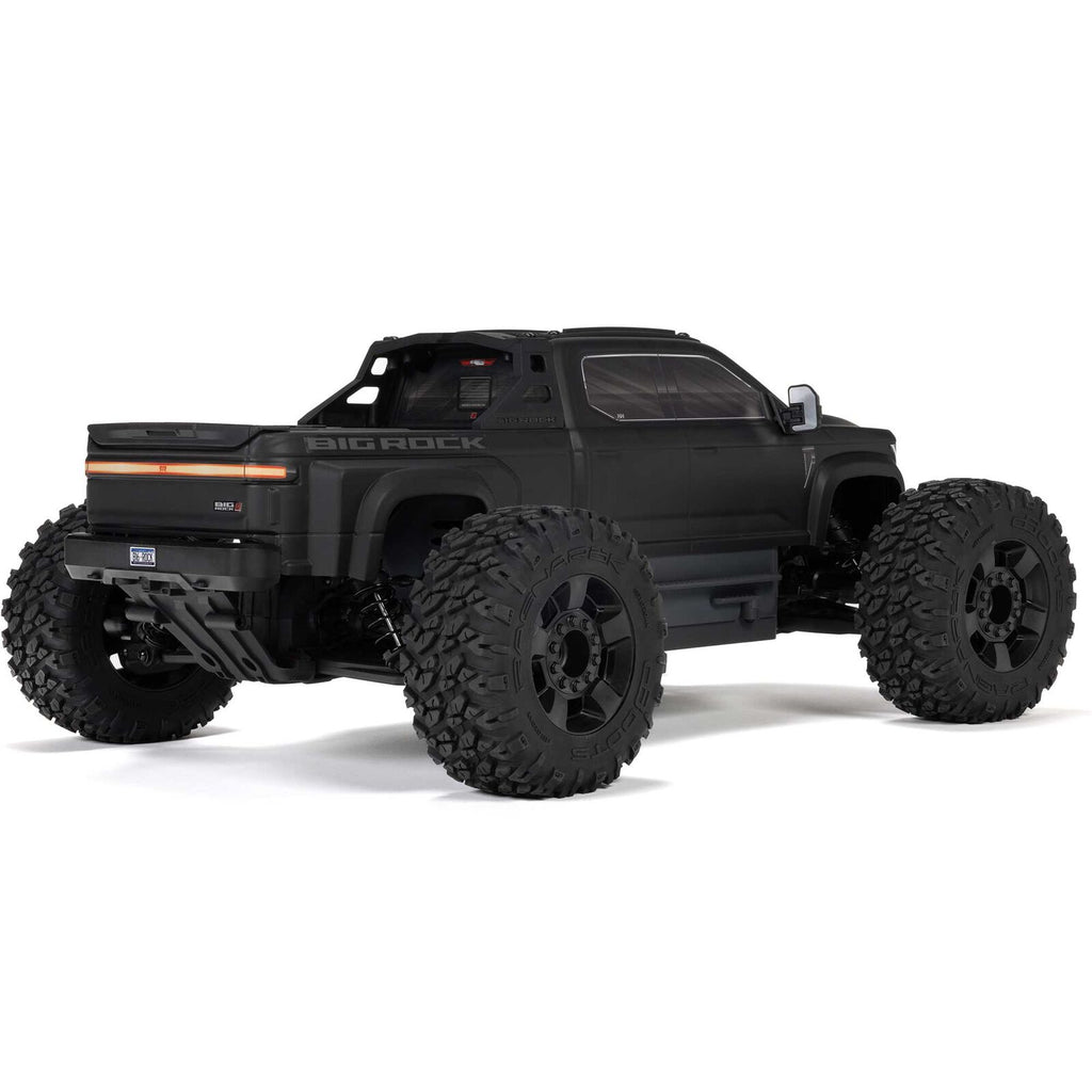 1/10 Big Rock 4X4 223S BLX Brushless Street Truck RTR W/DSC, Black: ARA4312V4T1