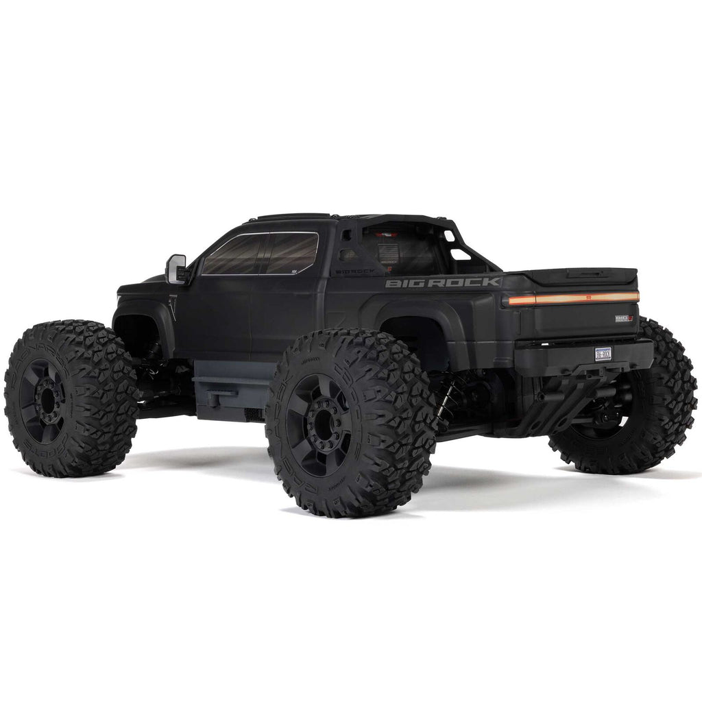 1/10 Big Rock 4X4 223S BLX Brushless Street Truck RTR W/DSC, Black: ARA4312V4T1