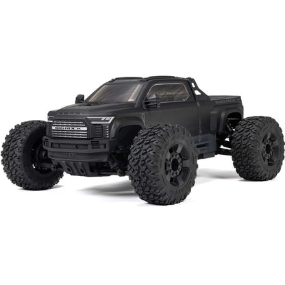 1/10 Big Rock 4X4 223S BLX Brushless Street Truck RTR W/DSC, Black: ARA4312V4T1