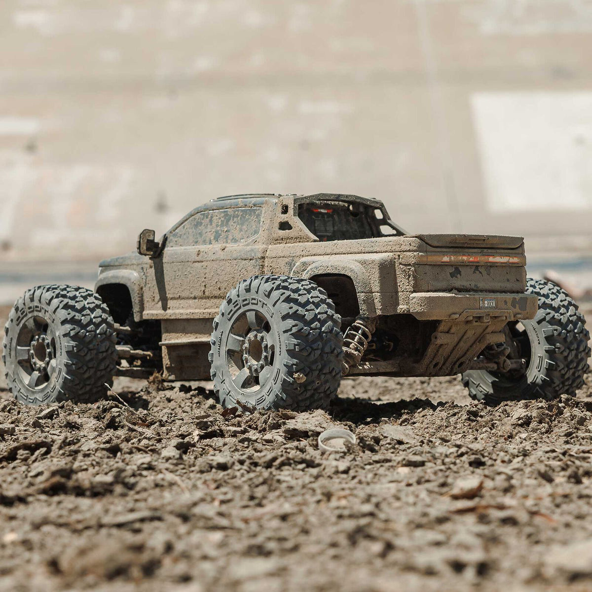 1/10 Big Rock 4X4 223S BLX Brushless Street Truck RTR W/DSC, Black: ARA4312V4T1