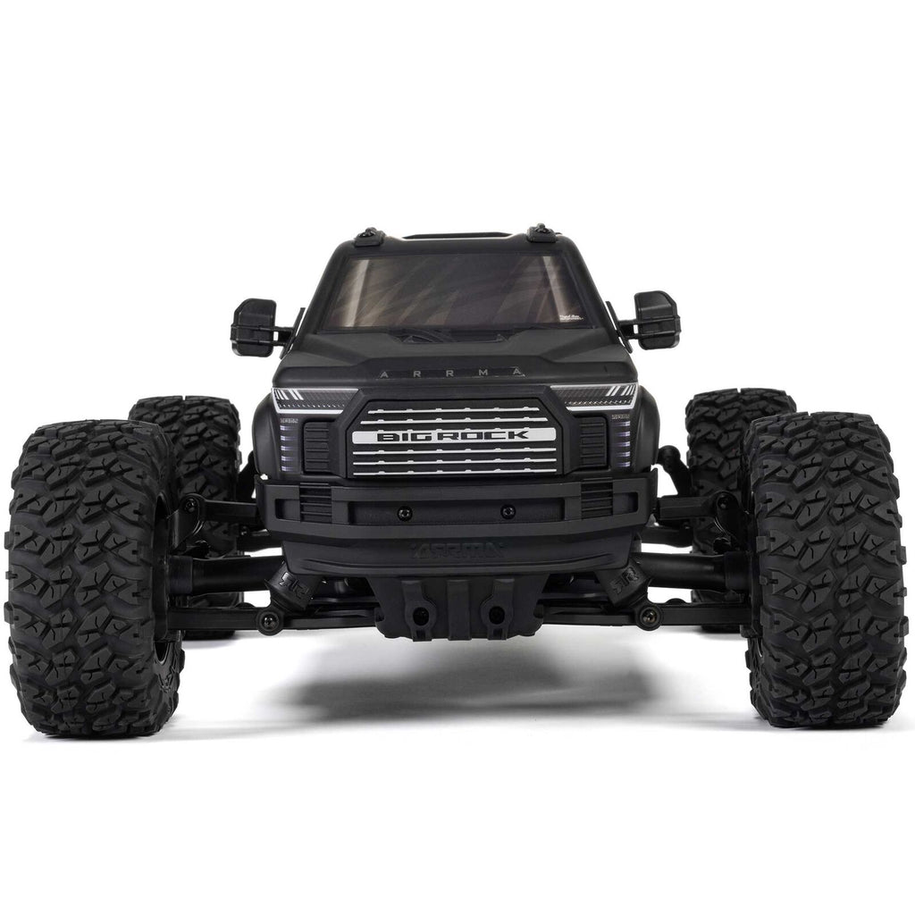 1/10 Big Rock 4X4 223S BLX Brushless Street Truck RTR W/DSC, Black: ARA4312V4T1