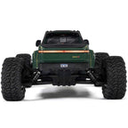 1/10 Big Rock 4X4 223S BLX Brushless Street Truck RTR W/DSC, Green: ARA4312V4T2