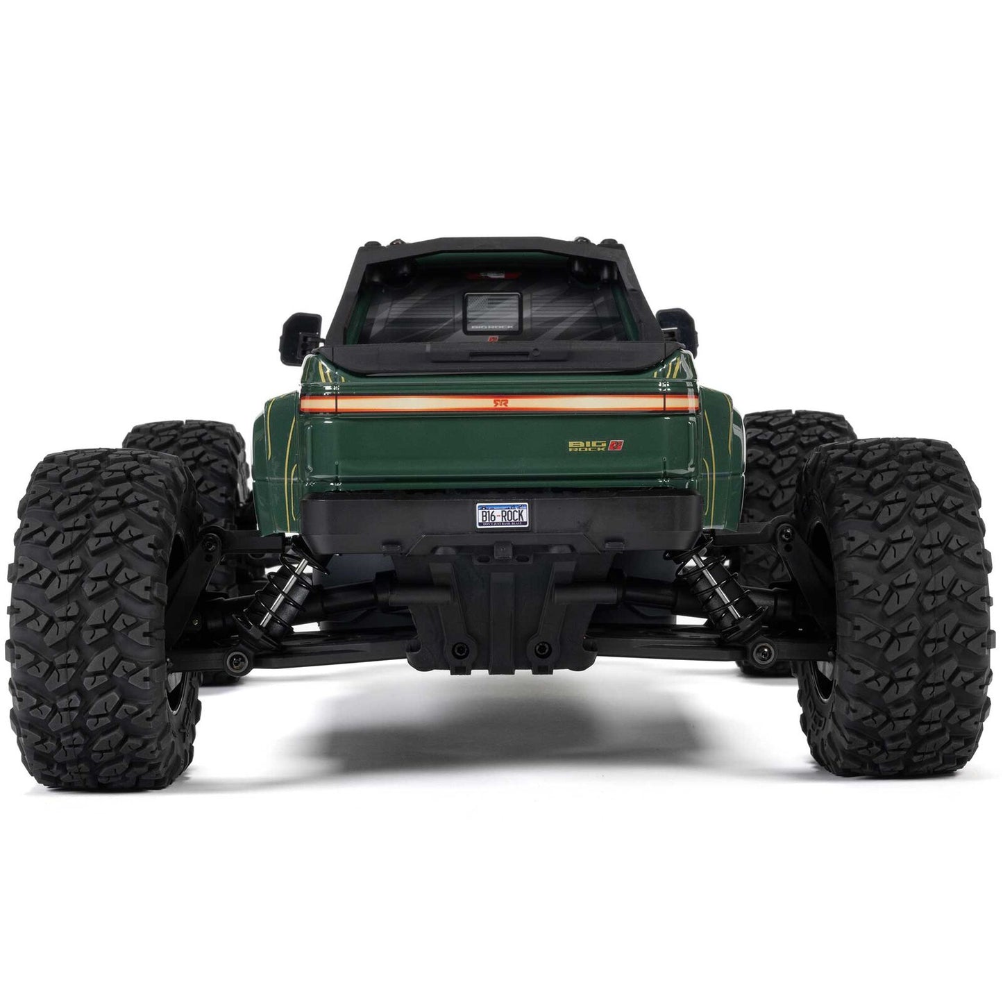1/10 Big Rock 4X4 223S BLX Brushless Street Truck RTR W/DSC, Green: ARA4312V4T2