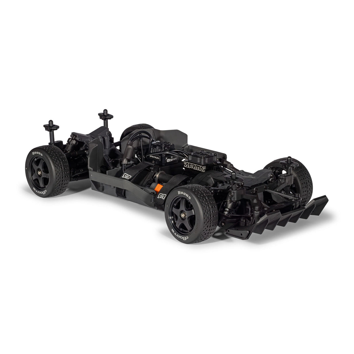 ARRMA 1/8 INFRACTION 223S DSC 4x4 RTR Brushless All-Road Street Bash Truck, Black/Red (ARA4315V4T2)