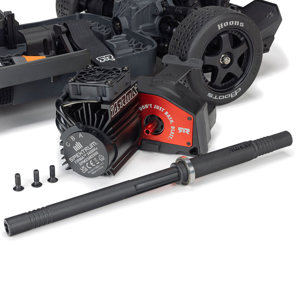 1/8 Infraction 223S DSC 4X4 RTR (Requires battery & charger): Blue/Red
