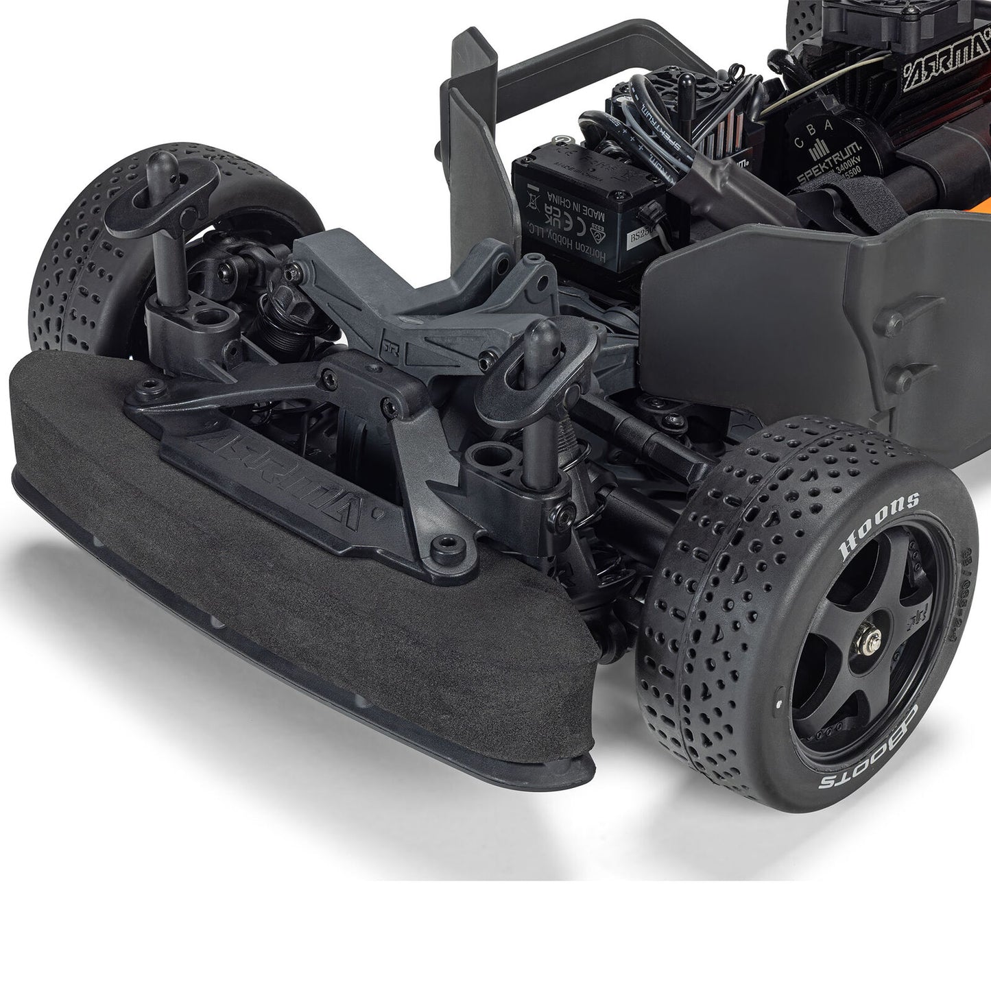 1/8 Infraction 223S DSC 4X4 RTR (Requires battery & charger): Black/Red