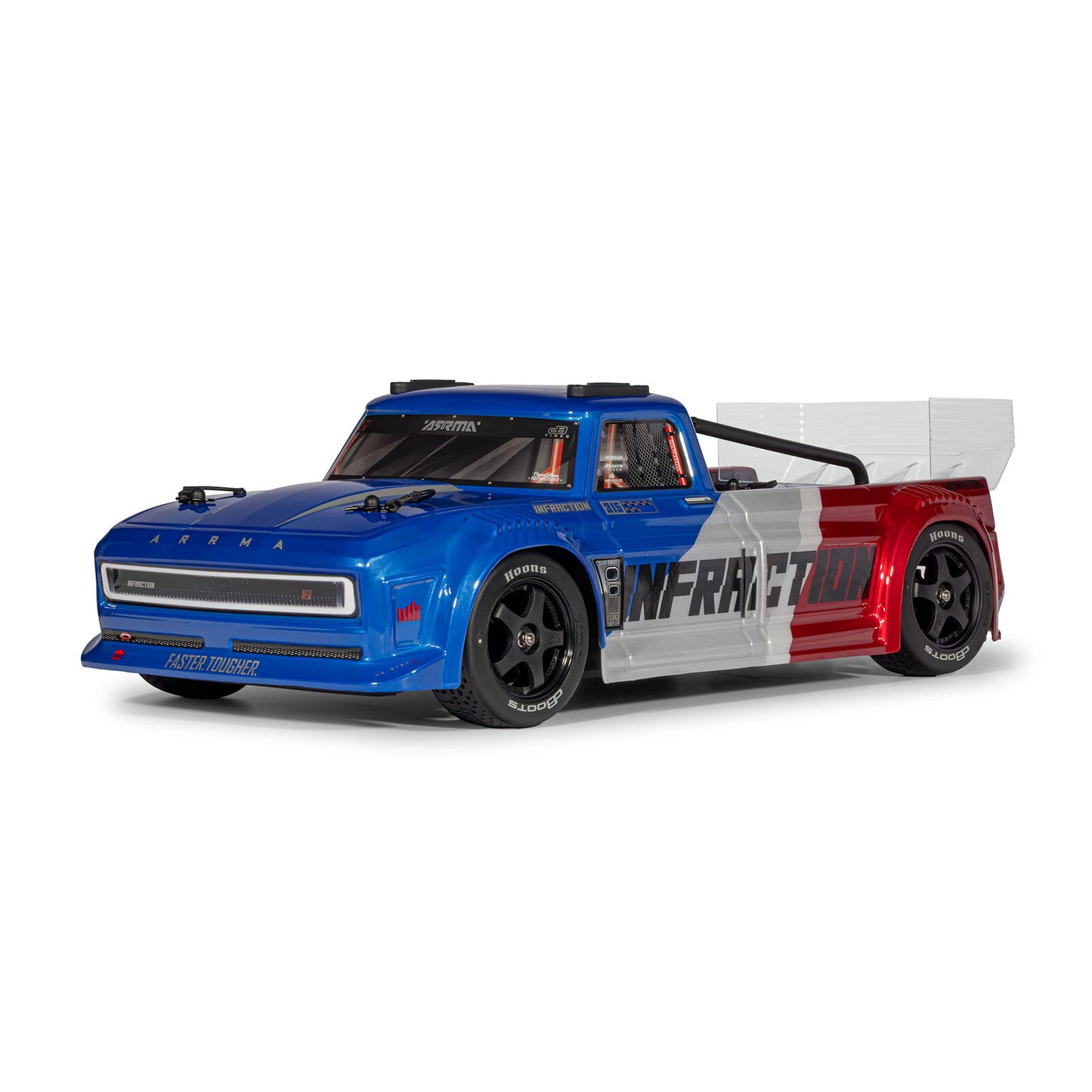 1/8 Infraction 223S DSC 4X4 RTR (Requires battery & charger): Blue/Red