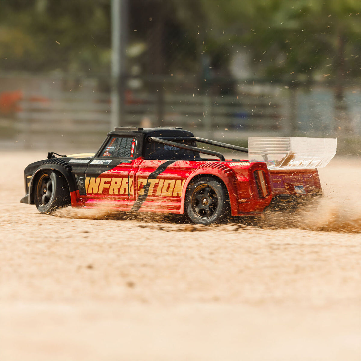 1/8 Infraction 223S DSC 4X4 RTR (Requires battery & charger): Black/Red