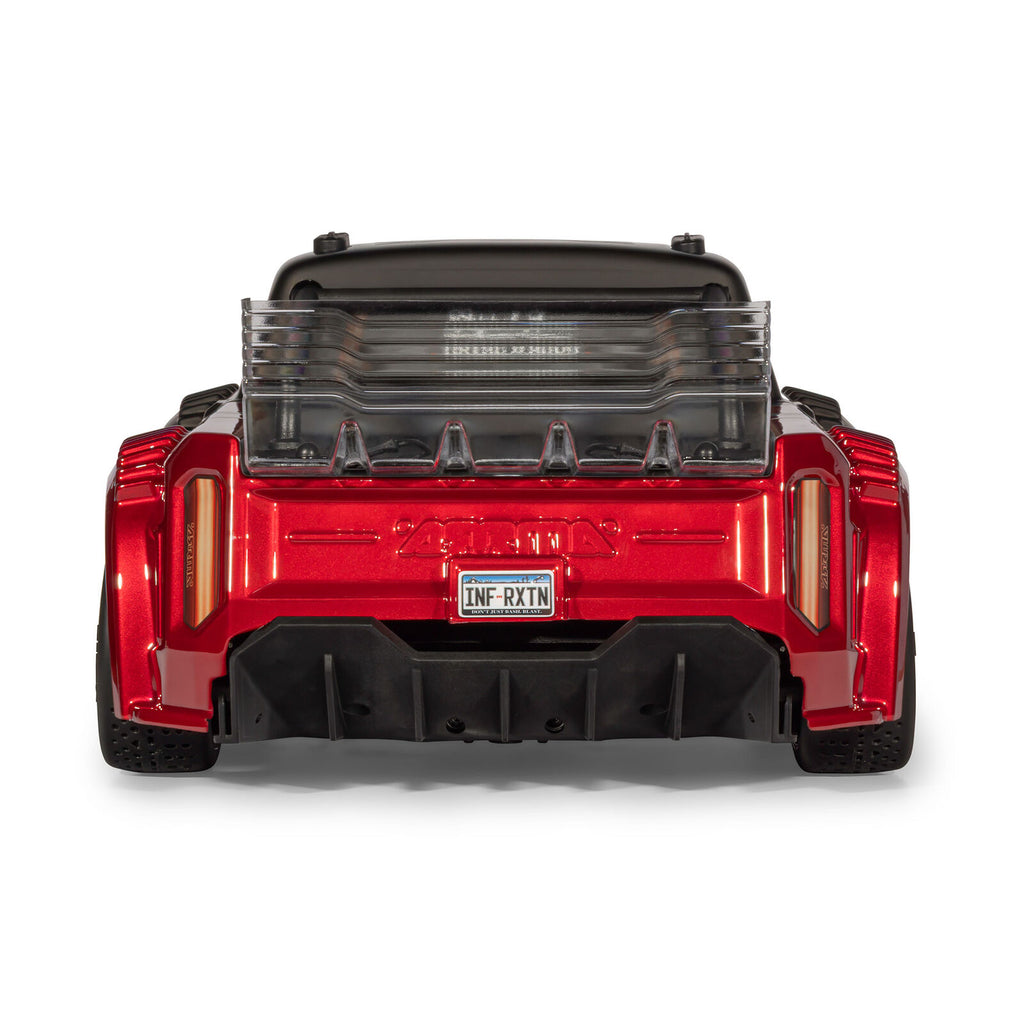 ARRMA 1/8 INFRACTION 223S DSC 4x4 RTR Brushless All-Road Street Bash Truck, Black/Red (ARA4315V4T2)