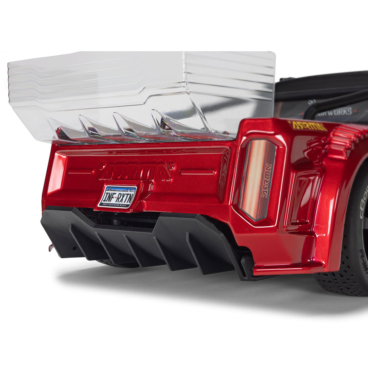 1/8 Infraction 223S DSC 4X4 RTR (Requires battery & charger): Black/Red