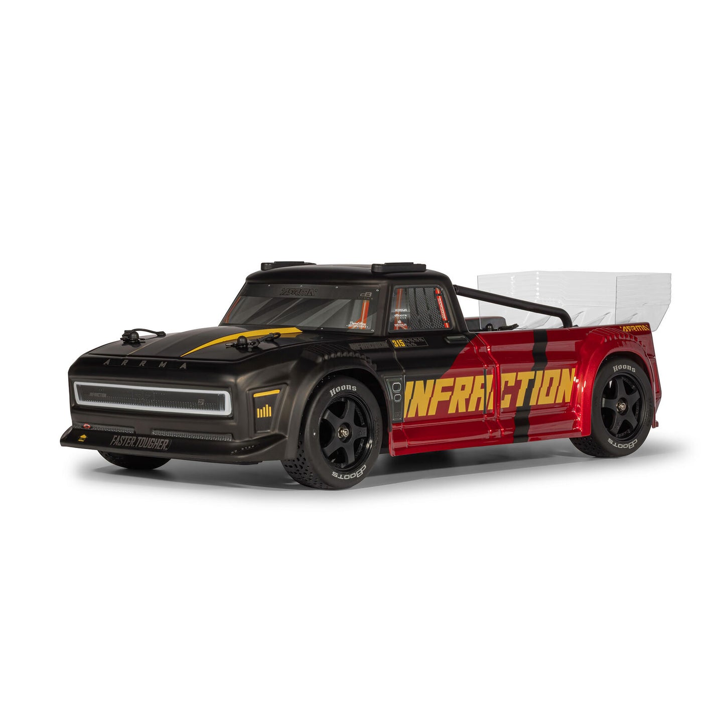1/8 Infraction 223S DSC 4X4 RTR (Requires battery & charger): Black/Red