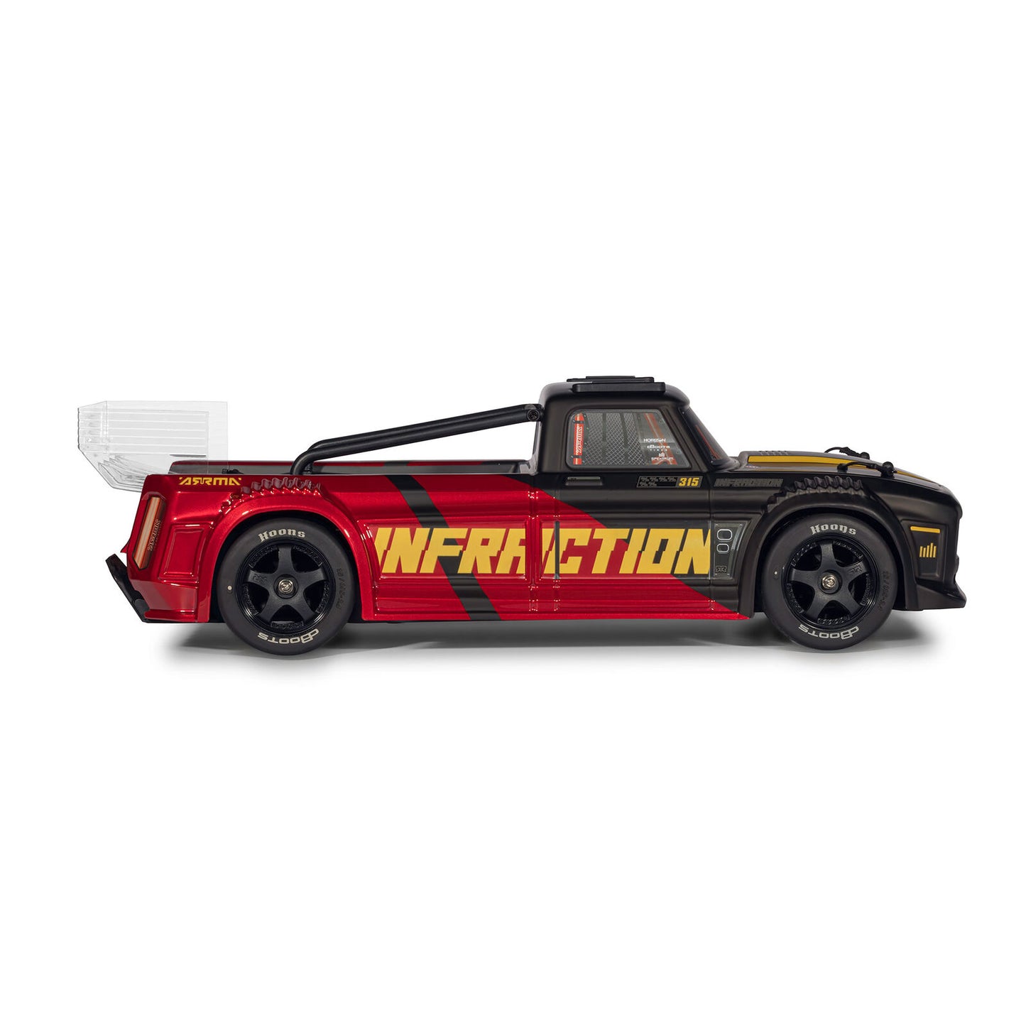 1/8 Infraction 223S DSC 4X4 RTR (Requires battery & charger): Black/Red