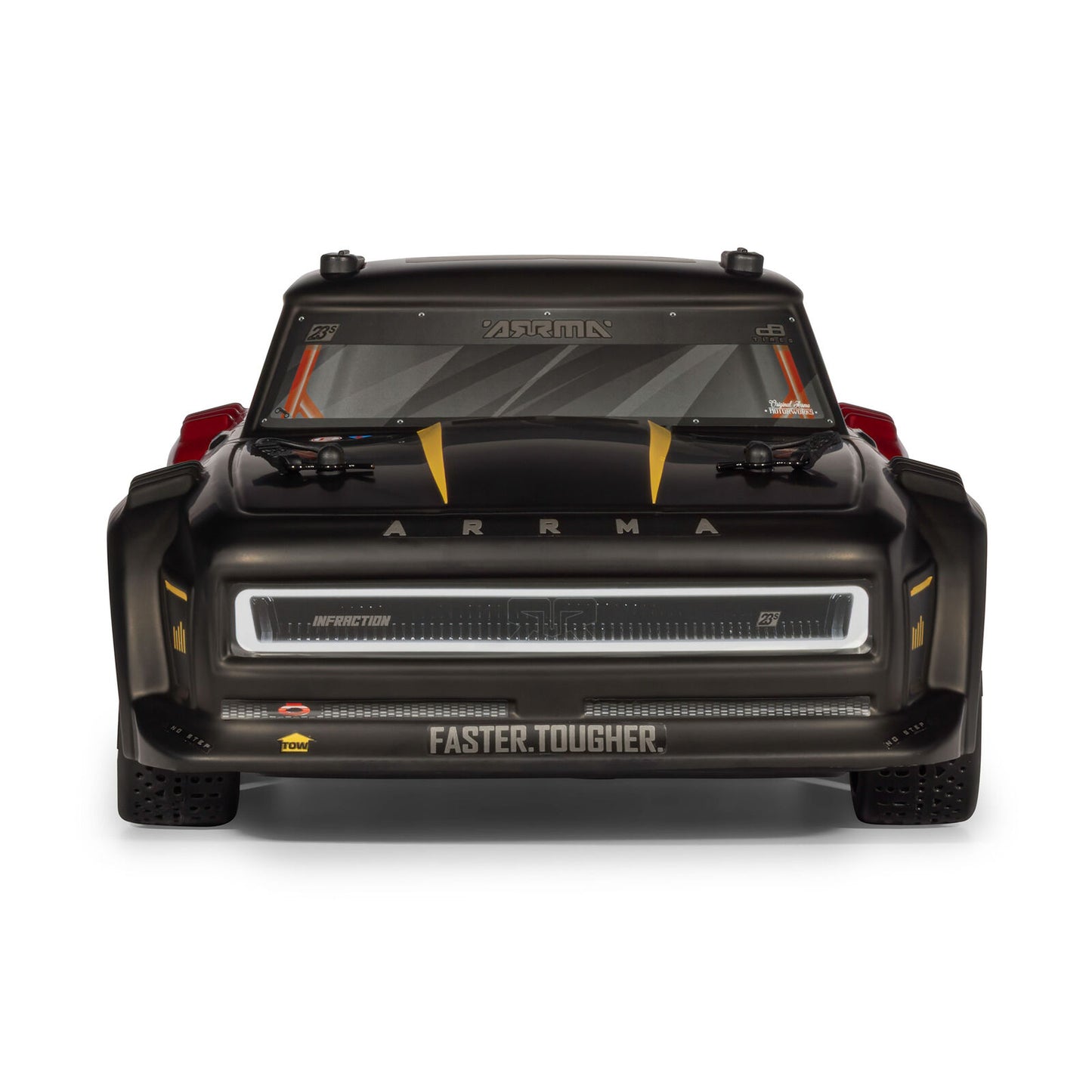 1/8 Infraction 223S DSC 4X4 RTR (Requires battery & charger): Black/Red