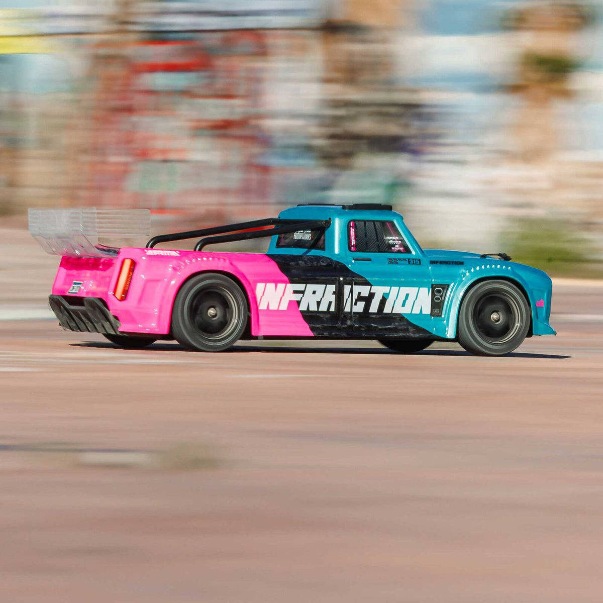 1/8 Infraction 223S DSC 4X4 RTR (Requires battery & charger): Teal/Pink