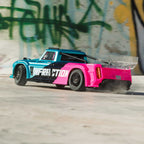 ARRMA 1/8 INFRACTION 223S DSC 4x4 RTR Brushless All-Road Street Bash Truck, Teal/Pink (ARA4315V4T3)