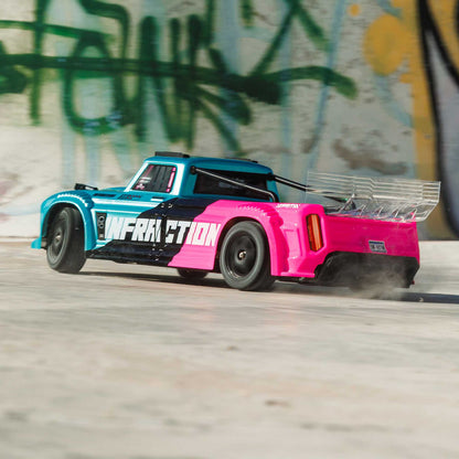 1/8 Infraction 223S DSC 4X4 RTR (Requires battery & charger): Teal/Pink