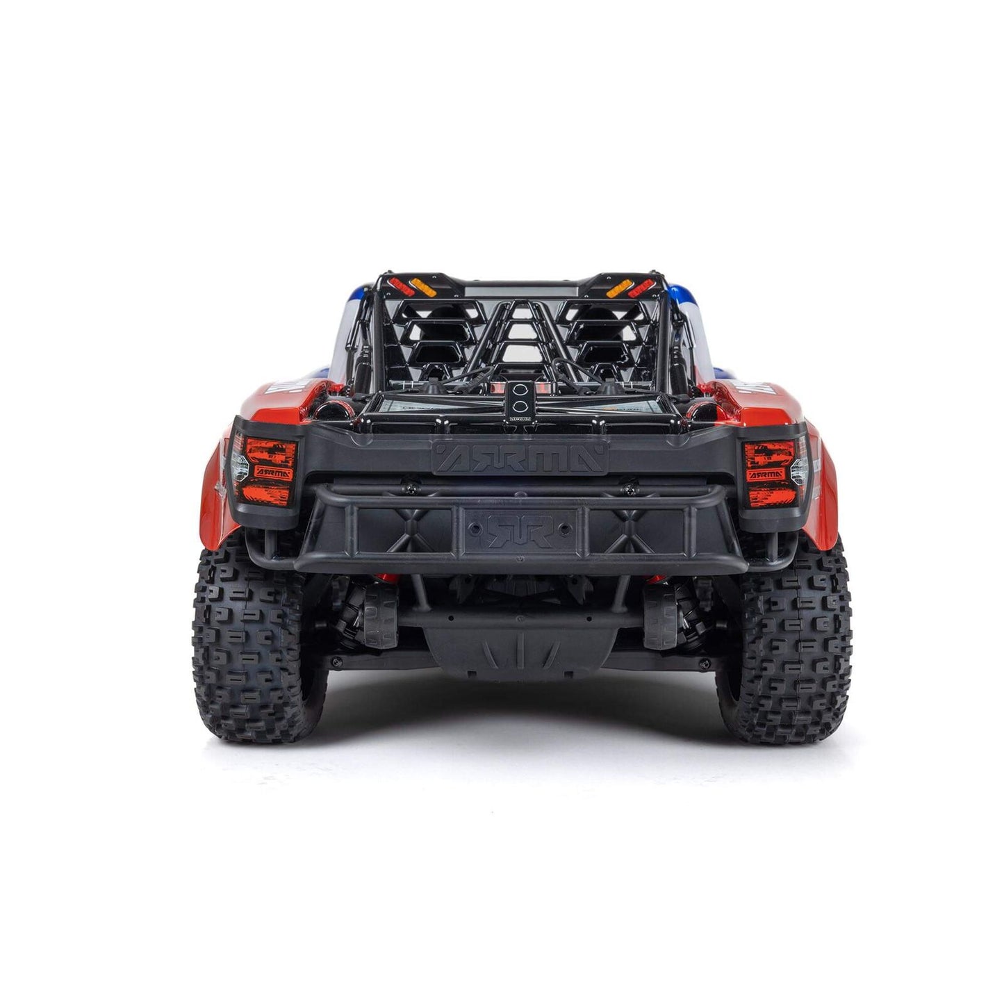 1/8 Mojave 4S 4WD BLX: (Requires battery & charger): Blue/Red: ARA4404T2