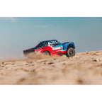 1/8 Mojave 4S 4WD BLX: (Requires battery & charger): Blue/Red: ARA4404T2