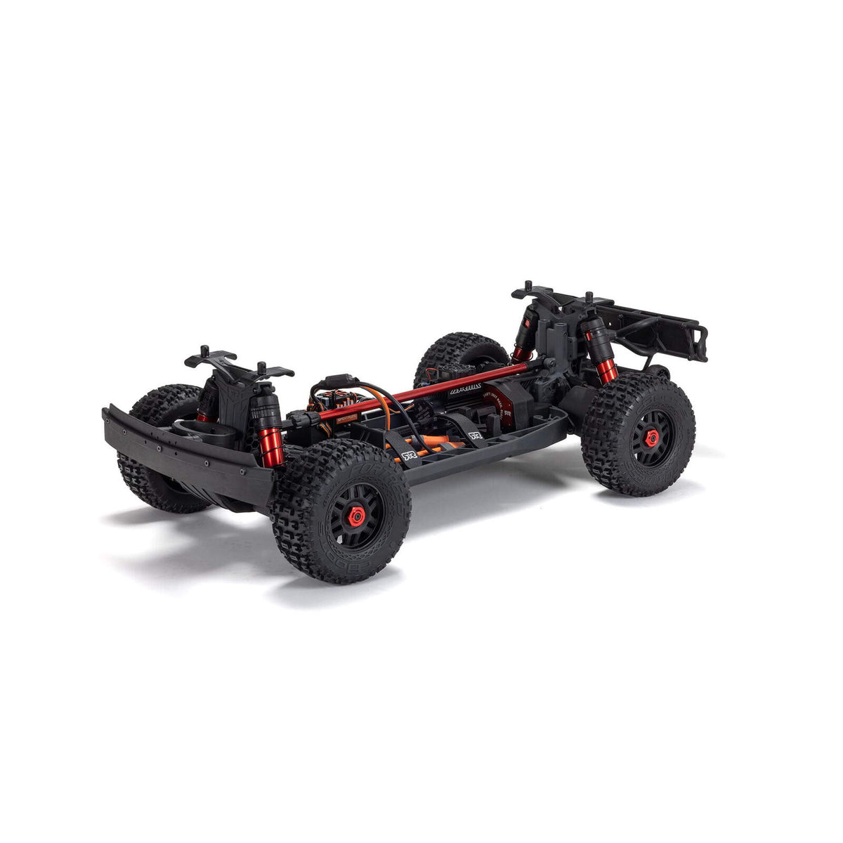 ARRMA 1/8 Mojave 4S 4WD BLX Desert Truck, White/Red (Requires Battery & Charger) (ARA4404T1)