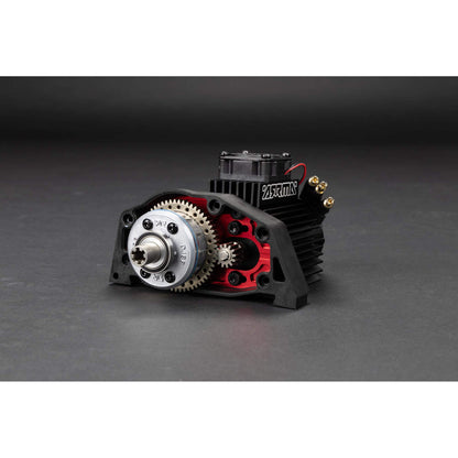 1/8 Mojave 4S 4WD BLX: (Requires battery & charger): White/Red: ARA4404T1