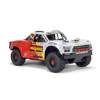 ARRMA 1/8 Mojave 4S 4WD BLX Desert Truck, White/Red (Requires Battery & Charger) (ARA4404T1)