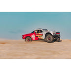 ARRMA 1/8 Mojave 4S 4WD BLX Desert Truck, White/Red (Requires Battery & Charger) (ARA4404T1)