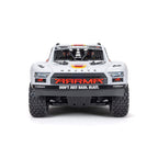 ARRMA 1/8 Mojave 4S 4WD BLX Desert Truck, White/Red (Requires Battery & Charger) (ARA4404T1)