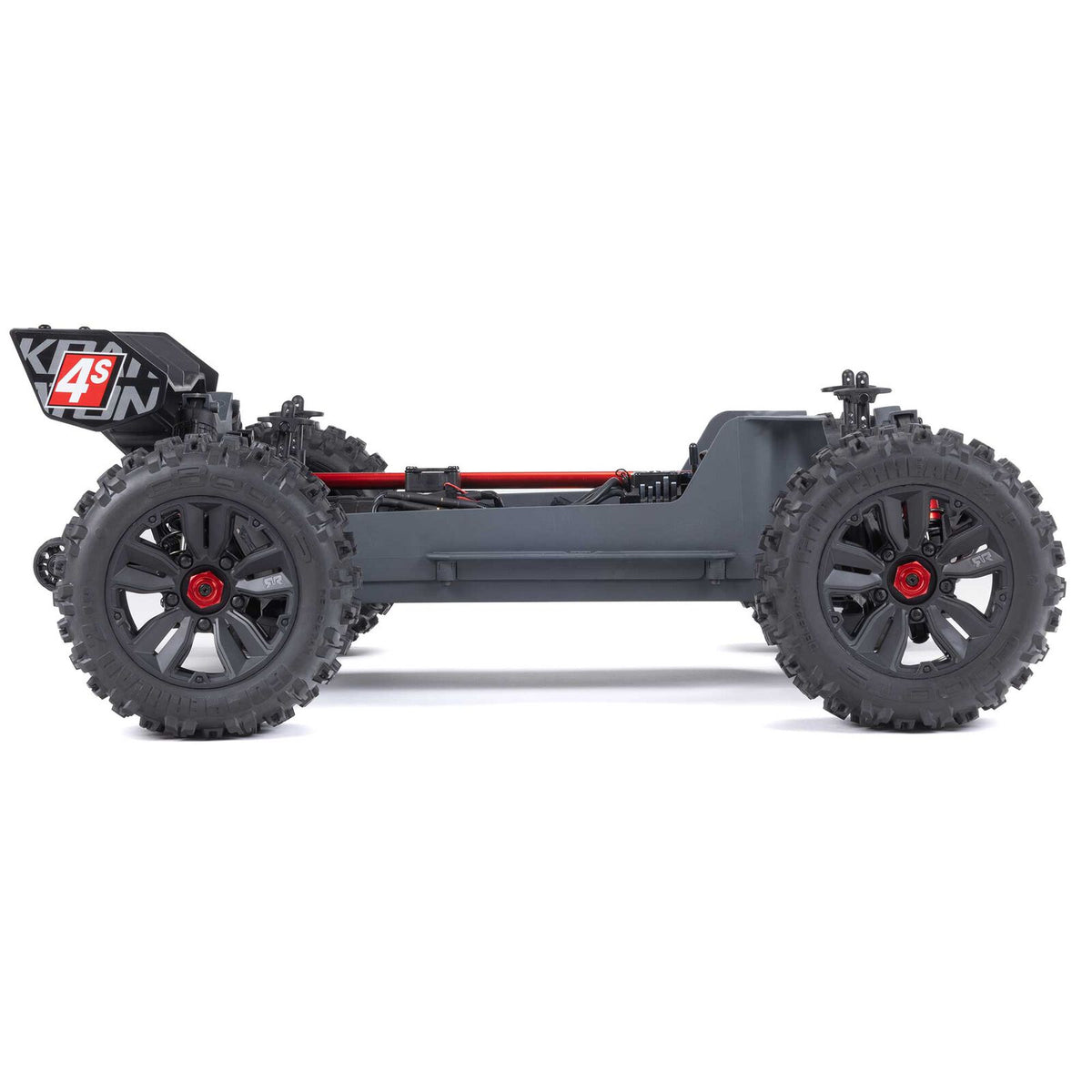 1/10 Kraton 4x4 4S BLX  Speed MT (Requires battery & charger): Red: ARA4408V2T3