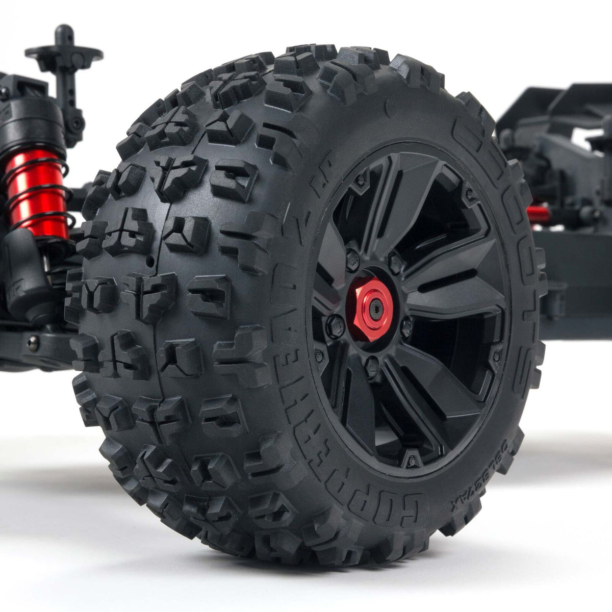 1/10 Kraton 4x4 4S BLX  Speed MT (Requires battery & charger): Red: ARA4408V2T3