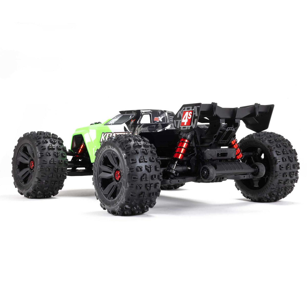 1/10 Kraton 4x4 4S BLX  Speed MT (Requires battery & charger): Green: ARA4408V2T4