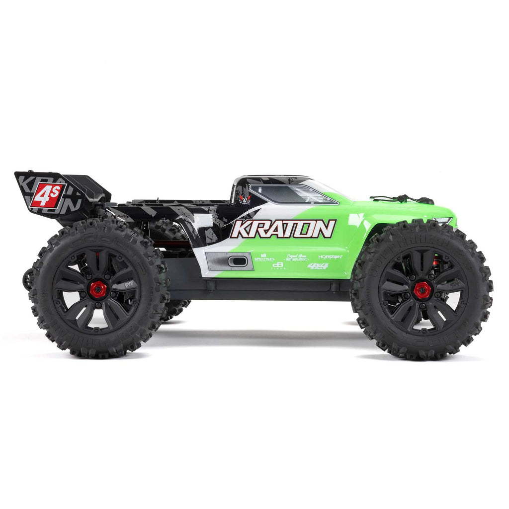 1/10 Kraton 4x4 4S BLX  Speed MT (Requires battery & charger): Green: ARA4408V2T4