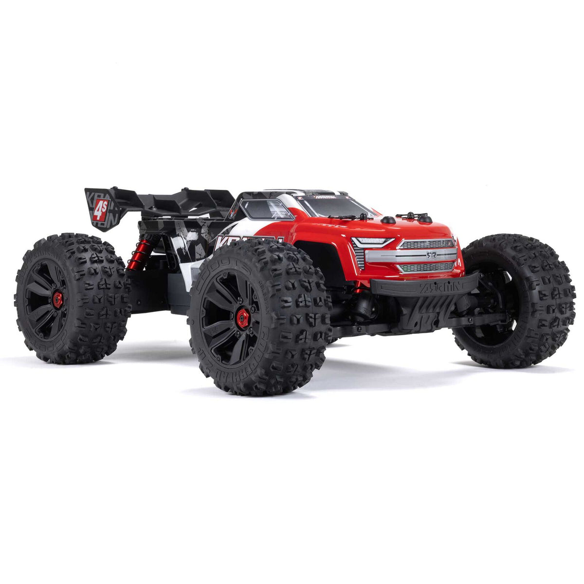 1/10 Kraton 4x4 4S BLX  Speed MT (Requires battery & charger): Red: ARA4408V2T3