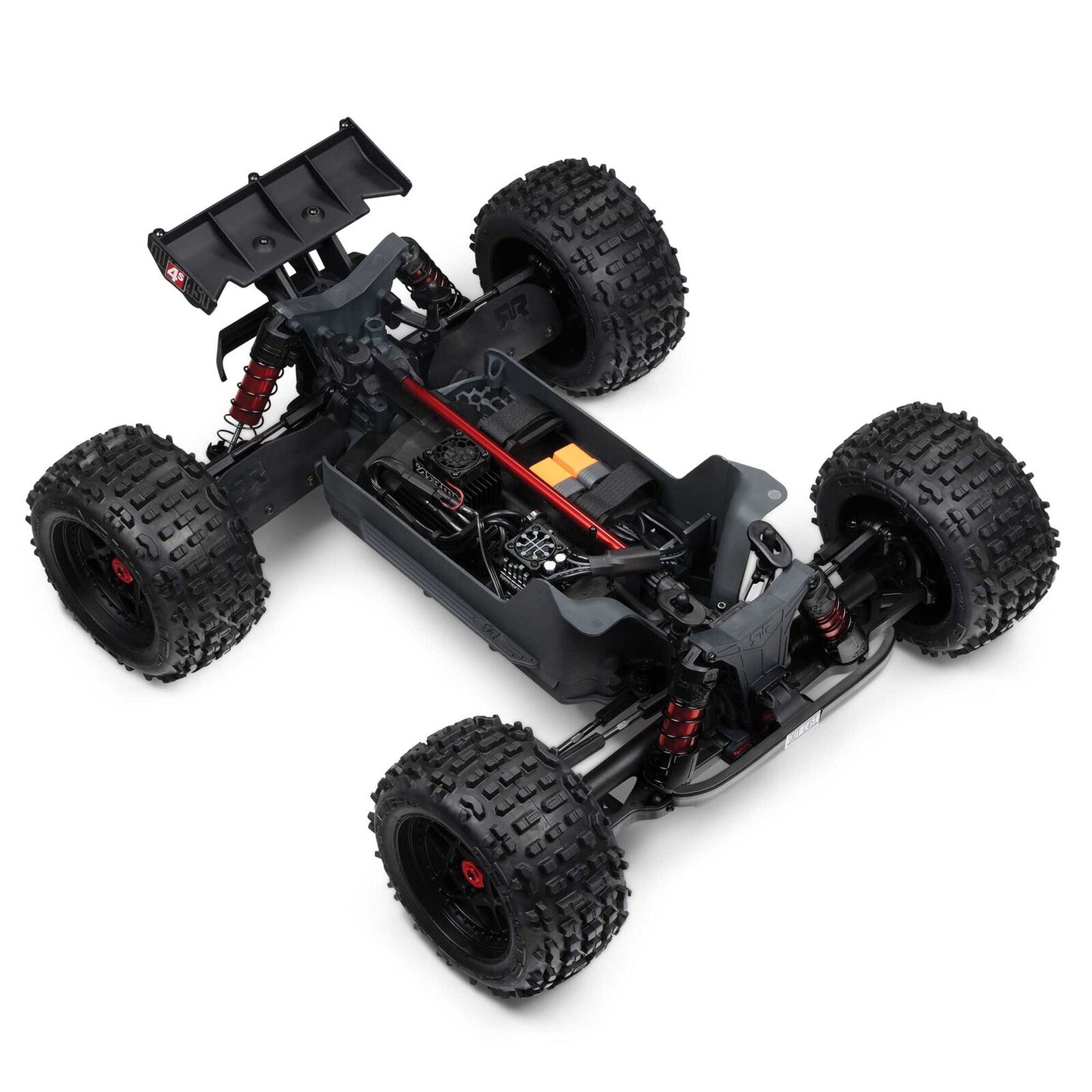 1/10 Outcast 4x4 4S BLX  Stunt truck (Requires battery & charger): Red: ARA4410V2T4