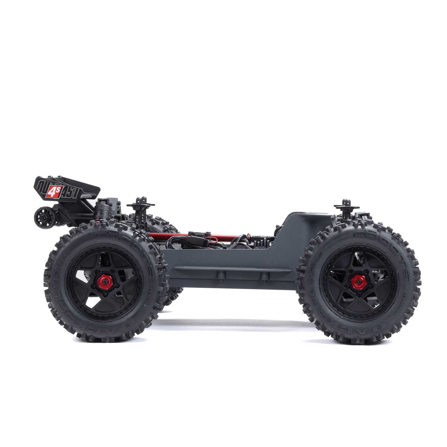 1/10 Outcast 4x4 4S BLX  Stunt truck (Requires battery & charger): GunMetal: ARA4410V2T3