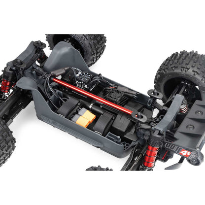 1/10 Outcast 4x4 4S BLX  Stunt truck (Requires battery & charger): Red: ARA4410V2T4