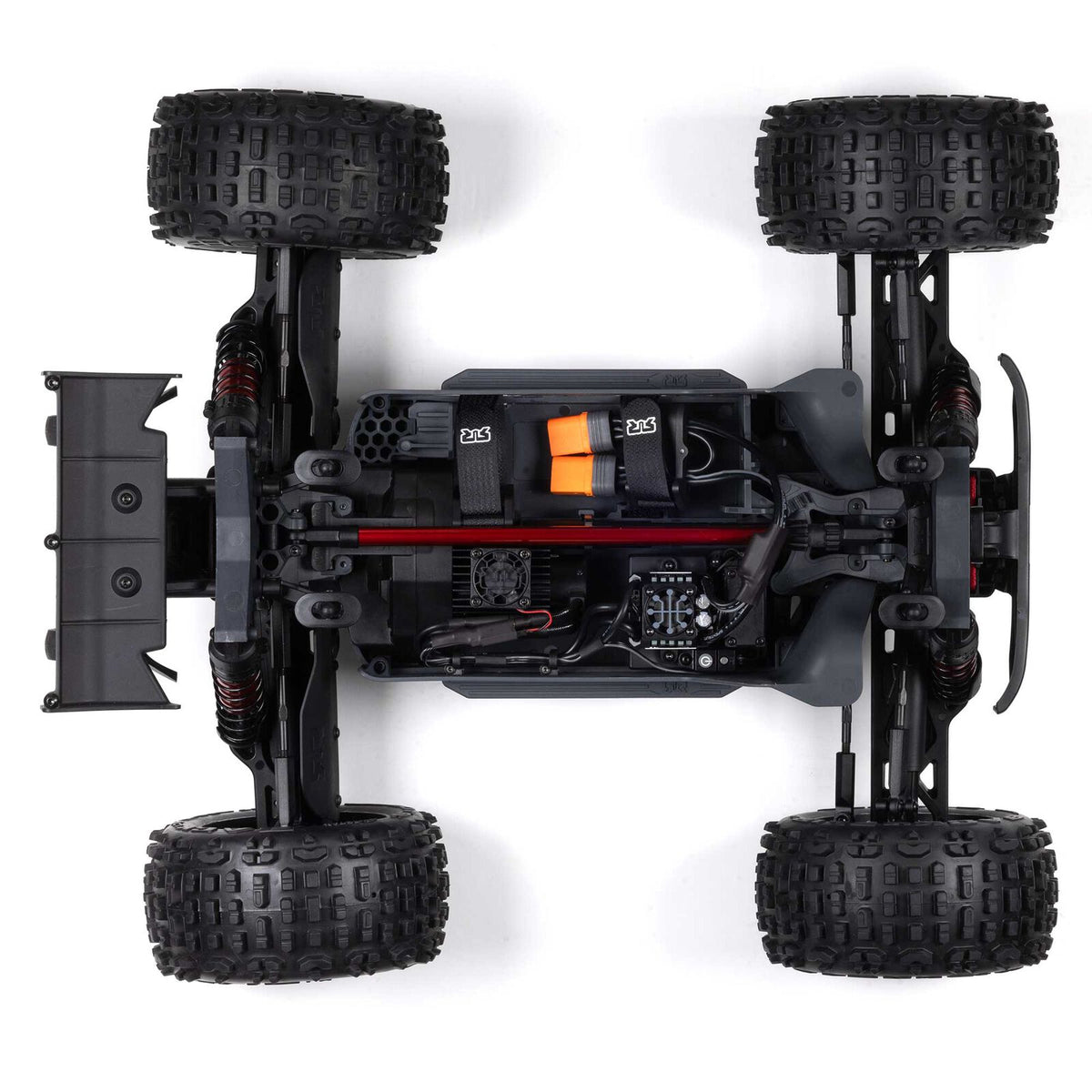 1/10 Outcast 4x4 4S BLX  Stunt truck (Requires battery & charger): GunMetal: ARA4410V2T3