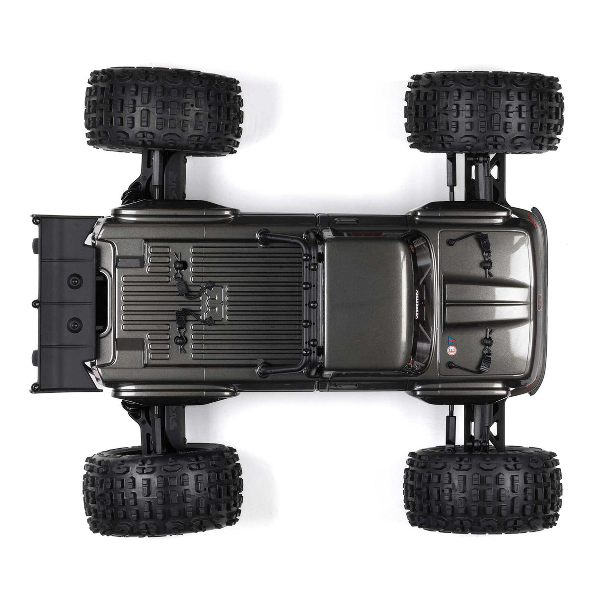 1/10 Outcast 4x4 4S BLX  Stunt truck (Requires battery & charger): GunMetal: ARA4410V2T3