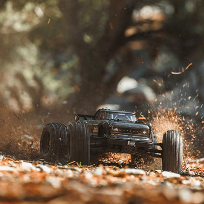 1/10 Outcast 4x4 4S BLX  Stunt truck (Requires battery & charger): GunMetal: ARA4410V2T3