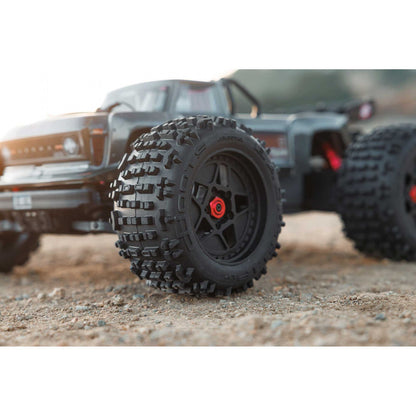 1/10 Outcast 4x4 4S BLX  Stunt truck (Requires battery & charger): GunMetal: ARA4410V2T3