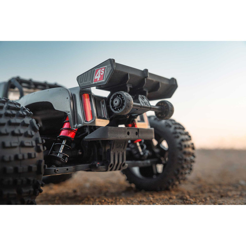 1/10 Outcast 4x4 4S BLX  Stunt truck (Requires battery & charger): GunMetal: ARA4410V2T3