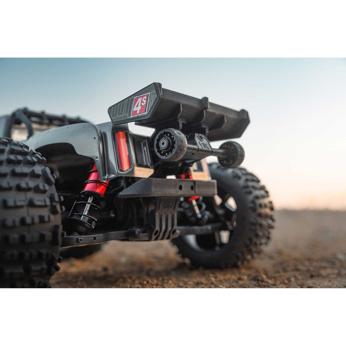 1/10 Outcast 4x4 4S BLX  Stunt truck (Requires battery & charger): GunMetal: ARA4410V2T3