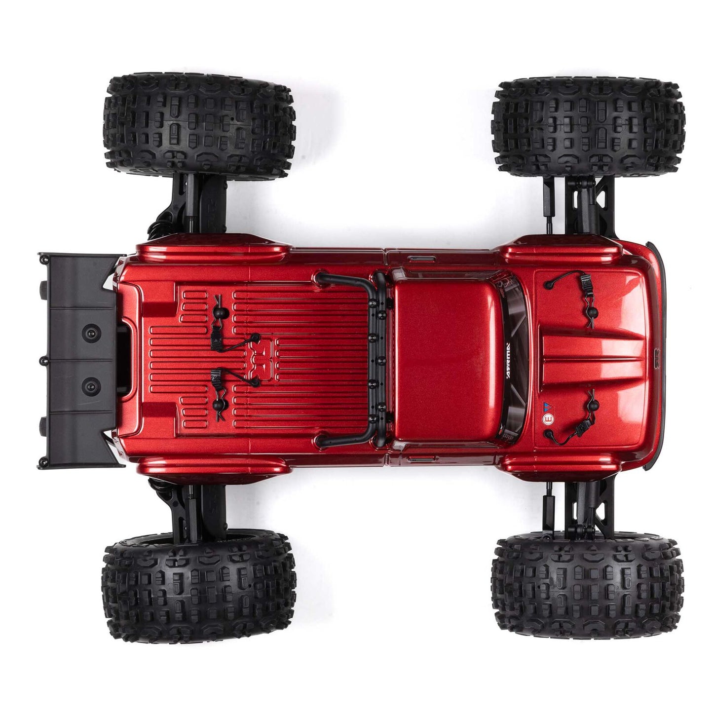 1/10 Outcast 4x4 4S BLX  Stunt truck (Requires battery & charger): Red: ARA4410V2T4