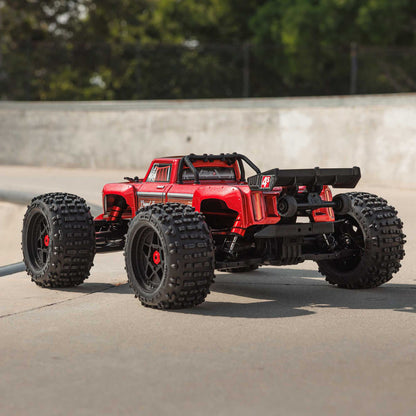1/10 Outcast 4x4 4S BLX  Stunt truck (Requires battery & charger): Red: ARA4410V2T4